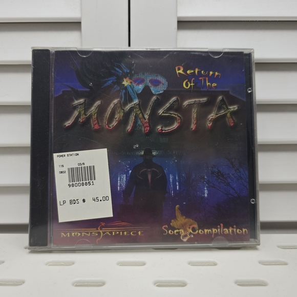 Return of the Monsta Soca Compilation CD 2007 Lil Rick Bunji Carnival Banger - Picture 3 of 3